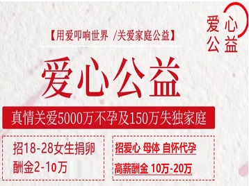 托里捐卵助孕生子 爱心志愿者招募